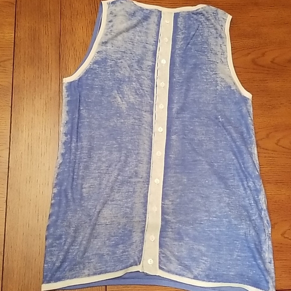 🆕️Kokun 2 layers overdyed top, back buttons - Picture 3 of 7